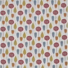 Scandi Trees Scarlet PVC