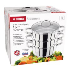 Judge Stainless Steel 3 Tier Steamer