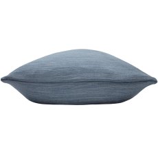 Evans Lichfield Dalton Slubbed Cushion Bluestone