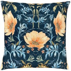 Evans Lichfield Heritage Peony Cushion Midnight Evans Lichfield Heritage Peony Cushion Midnight