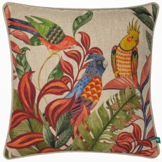 Wylder Akamba Parrot Scene Cushion Multi Wylder Akamba Parrot Scene Cushion Multi