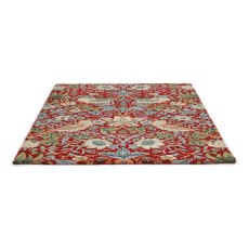 Strawberry Thief Crimson Rug Strawberry Thief Crimson Rug