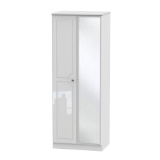 Edinburgh Tall 2ft 6in Mirrored Wardrobe
