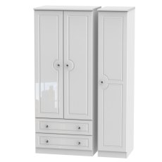 Edinburgh Triple 2 Drawer Wardrobe Edinburgh Triple 2 Drawer Wardrobe