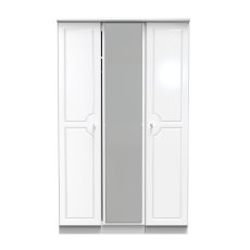 Edinburgh Triple Mirrored Wardrobe Edinburgh Triple Mirrored Wardrobe
