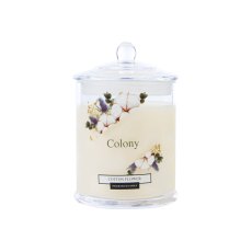 Cotton Flower Medium Candle Jar Cotton Flower Medium Candle Jar