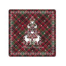 Denby Christmas Tartan Set of 6 Placemats Denby Christmas Tartan Set of 6 Placemats