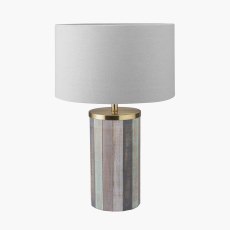 Kerala Distressed Sage Wood Tall Table Lamp Kerala Distressed Sage Wood Tall Table Lamp