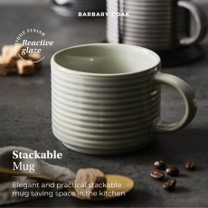 Barbary & Oak Totem Single Stacking Mug Barbary & Oak Totem Single Stacking Mug