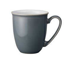 Denby Elements Fossil Grey Coffee Beaker Mug Denby Elements Fossil Grey Coffee Beaker Mug