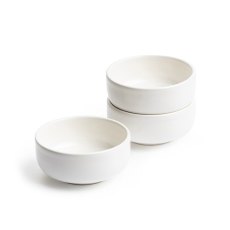 Moods White Bowl 3pk Moods White Bowl 3pk