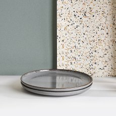Moods Blue Dinner Plate 2pk Moods Blue Dinner Plate 2pk