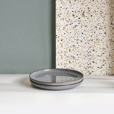 Moods Blue Dessert Plate 2pk Moods Blue Dessert Plate 2pk