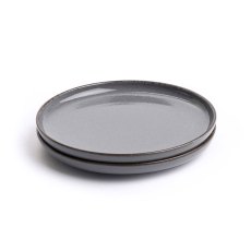 Moods Blue Dessert Plate 2pk Moods Blue Dessert Plate 2pk