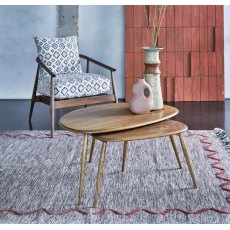 Ercol Pebble Coffee Table Nest Ercol Pebble Coffee Table Nest