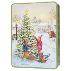Bramble Embossed Village Tin Shortcake Bramble Embossed Village Tin Shortcake
