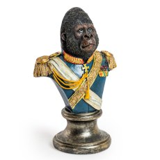 Gentry Gorilla Bust Blue Gentry Gorilla Bust Blue