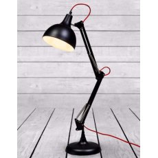 Matt Black Traditional Desk Lamp