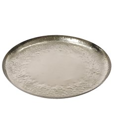 Kaemingk Silver Deco Plate