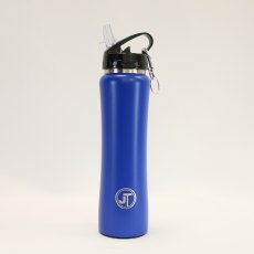 JT Fitness Royal Blue 500ml Straw Water Bottle JT Fitness Royal Blue 500ml Straw Water Bottle