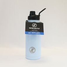 JT Fitness Baby Blue 1000ml Flip Lid Water Bottle