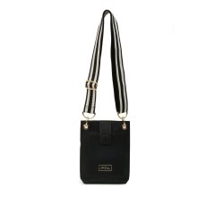 Alice Wheeler Black Primrose Phone Cross Body Bag