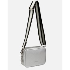 Alice Wheeler Silver Soho Duel Compartment Camera Cross Body Bag Alice Wheeler Silver Soho Duel Compartment Camera Cross Body Bag