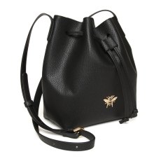 Alice Wheeler Black Bucket Cross Body Bag Alice Wheeler Black Bucket Cross Body Bag