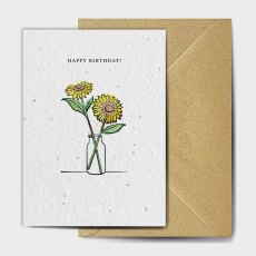 The Seed Card Company Thousands of Tiny Flowers Birthday Card