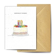 The Seed Card Company A Single Piece of Cake Wasn't Enough Birthday Card
