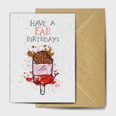 The Seed Card Company Nostalgic Nibbles Birthday Card