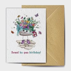 The Seed Card Company Legume La Femme Birthday Card The Seed Card Company Legume La Femme Birthday Card