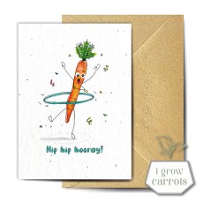 The Seed Card Company Many Hoopy Returns Birthday Card