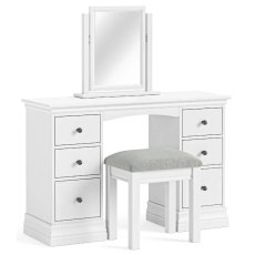 Cotswold White Vanity Mirror