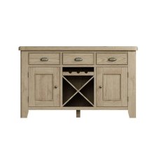 Heritage Large Sideboard with Wine Rack