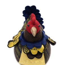 Patchwork Hen Doorstop