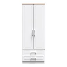 Stoneacre Tall 2ft 6in 2 Drawer Wardrobe