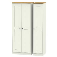 Elizabeth Tall Triple Plain Wardrobe