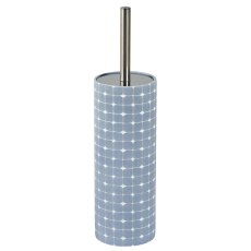 Showerdrape Mosaica Sky Blue Toilet Brush and Holder Showerdrape Mosaica Sky Blue Toilet Brush and Holder