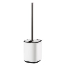 Showerdrape Echo Toilet Brush and Holder White Showerdrape Echo Toilet Brush and Holder White