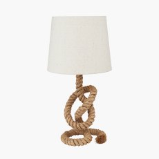 Pacific Martindale Rope Knot and Jute Table Lamp Pacific Martindale Rope Knot and Jute Table Lamp