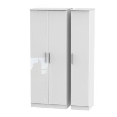 Kingsley Triple Plain Wardrobe