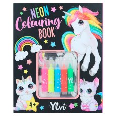 Ylvi Neon Colouring Book Set Ylvi Neon Colouring Book Set
