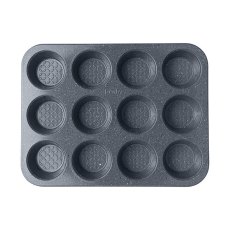 Denby Quantanium Finish 12 Cup Cupcake Tin