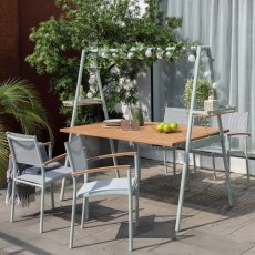 Cuba 4 Seater Tipi Set in Light Grey Cuba 4 Seater Tipi Set in Light Grey