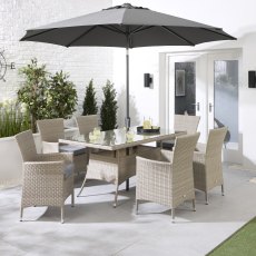 Havana 6 Seater Rectangular Dining Set