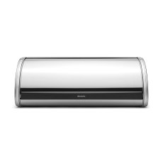 Brabantia Roll Top Bread Bin Matt Steel