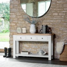 Holkham Oak Console Table Holkham Oak Console Table