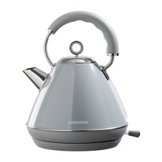 Daewoo Kensington Grey 1.7L 3kw Pyramid Kettle Daewoo Kensington Grey 1.7L 3kw Pyramid Kettle