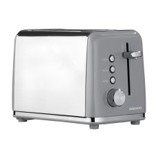 Daewoo Kensington Grey 2 Slice Toaster Daewoo Kensington Grey 2 Slice Toaster